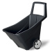 NABBI IWO95C plastový záhradný vozík 95 l čierna