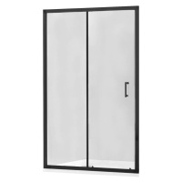 MEXEN - Apia posuvné sprchové dvere 110, transparent, čierna 845-110-000-70-00