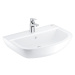 Grohe Bau Ceramic Bundle 60,9x44,2 cm alpsko-biely s bat. Start Flow stredový otvor pre batériu 