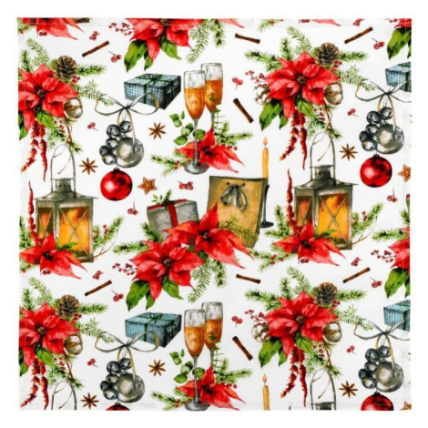 Bellatex Obrus ​​Vianoce hviezda, 50 x 50 cm, 50 x 50 cm