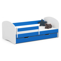 Detská posteľ SMILE 160x80 cm modrá