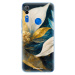 Odolné silikónové puzdro iSaprio - Gold Petals - Huawei P Smart Z
