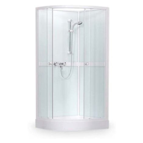 Roth Project sprchový box čtvrtkruh 90x90 cm 4000249