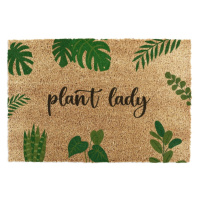 Rohožka z kokosového vlákna 40x60 cm Plant Lady – Artsy Doormats