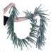 Dekoria Garland Pine Tree 200x10x10cm frosted, 10 x 10 x 200 cm