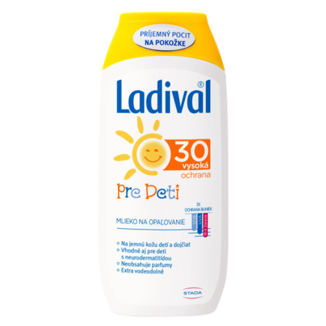 LADIVAL SPF 30 opaľovacie mlieko pre deti 200 ml