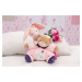 Kaloo plyšový medvedík Petite Rose-Doudou Pretty Bear 969865 ružový