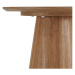 Konferenčný stolík v dekore duba v prírodnej farbe ø 45 cm Tango – Furnhouse