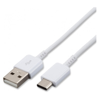 Dátový kábel, USB Type-C - USB, 1,2 m, Samsung, biely, továrenský