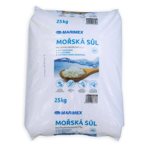 Morská soľ 25kg Marimex