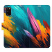 Flipové puzdro iSaprio - Orange Paint 02 - Samsung Galaxy A41