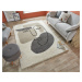 Kusový koberec Dakari Beauty Neutral Rozmery kobercov: 160x230