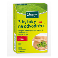 KNEIPP 3 bylinky na odvodnenie plus 60 kapsúl