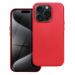 Leather Mag Cover for IPHONE 15 PRO red