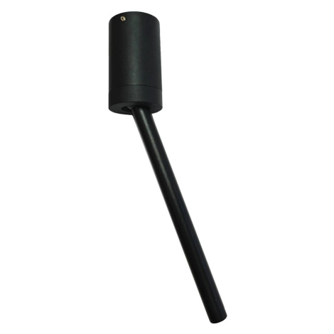 Stropné bodové svietidlo Zenia LED, čierne, výška 28,5 cm Viokef