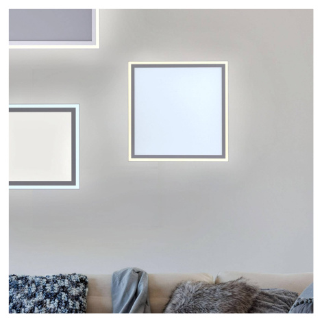 Stropné LED svetlo Edging, tunable white, 46x46 cm