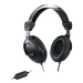 Genius HS-M505X, sluchátka s mikrofonem, černá, 3.5 mm jack
