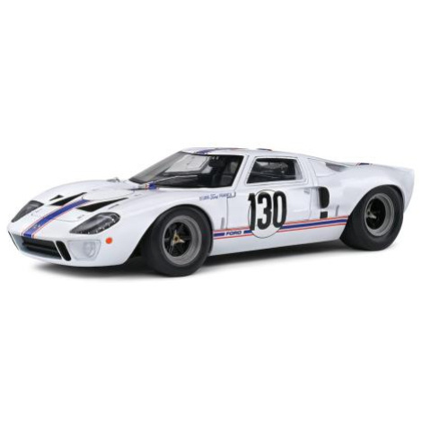 FORD GT40 MK1 WHITE #130 H.GREDER / J.M.GIORGI TARGA FLORIO 1967