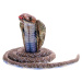 Kobra plyšová 180cm so vztýčenou hlavou