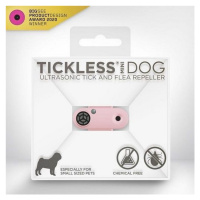 TICKLESS MINI DOG DOBIJATELNY ULTRAZVUKOVY ODPUDZOVAC KLIESTOV A BLCH PRE PSOV - RUZOVY