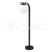 E27 Stožiarový držiak lampy Opál PC Matt Black VT-1157 (V-TAC)