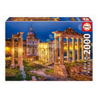 Puzzle Roman Forum Educa 2000 dielov a Fix lepidlo
