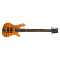 Warwick Rockbass Streamer Standard, 5-String - Honey Violin Transparen