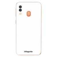 Odolné silikónové puzdro iSaprio - 4Pure - bílý - Samsung Galaxy A40