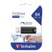 USB kľúč 64GB Verbatim PinStripe, 3.0 (49318)
