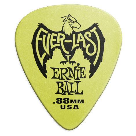 Ernie Ball Everlast Picks 0.88 Green