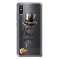 Odolné silikónové puzdro iSaprio - Best Dad - Xiaomi Mi 8 Pro