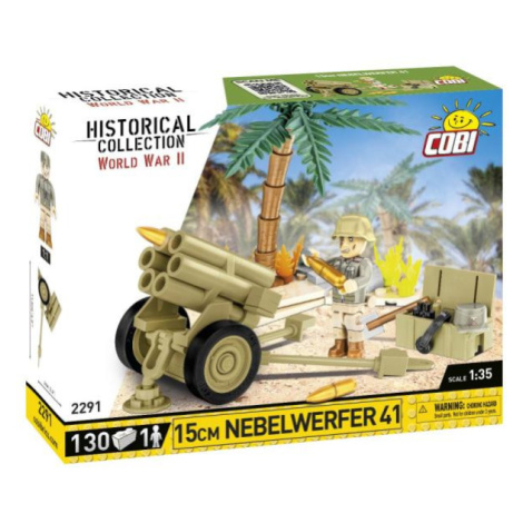 Cobi 2291 II WW 15 cm Nebelwerfer 41, 1:35, 130 k, 1 f