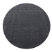 Kusový koberec Ata 7000 grey kruh - 200x200 (průměr) kruh cm Ayyildiz koberce
