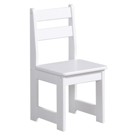 Biele detské stoličky