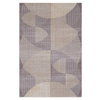 Sivý vlnený koberec 133x180 cm Shades – Agnella