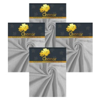 Chanar Plachta na posteľ Jersey Standard 90 × 200 cm, 4 ks, biela