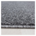 Kusový koberec Ata 7000 grey kruh - 160x160 (průměr) kruh cm Ayyildiz koberce