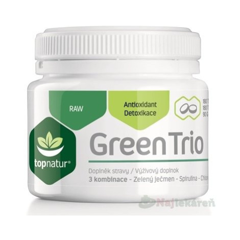 topnatur GREEN TRIO výživový doplnok, 180ks