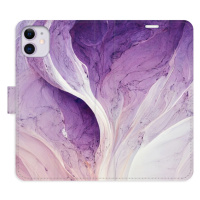 Flipové puzdro iSaprio - Purple Paint - iPhone 11