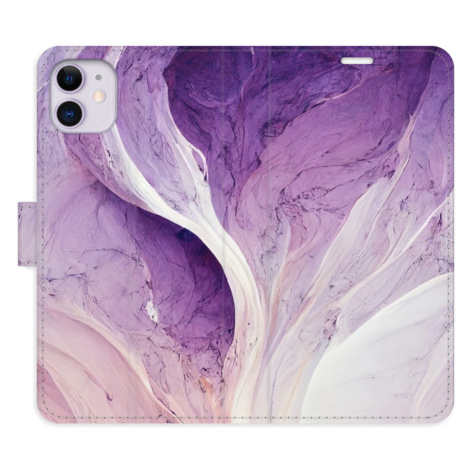 Flipové puzdro iSaprio - Purple Paint - iPhone 11