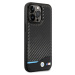 BMW Carbon Kryt pre iPhone 14 Pro, Čierny