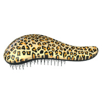 DTANGLER Kefa na vlasy s rukoväťou Leopard Yellow