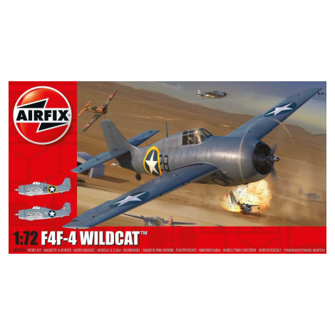 Classic Kit letadlo A02070A - Grumman F4F-4 Wildcat (1:72)
