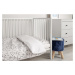 SENSILLO Bielizeň posteľná 2-dielna CONSTELLATION WHITE 135x100 cm 60x40 cm