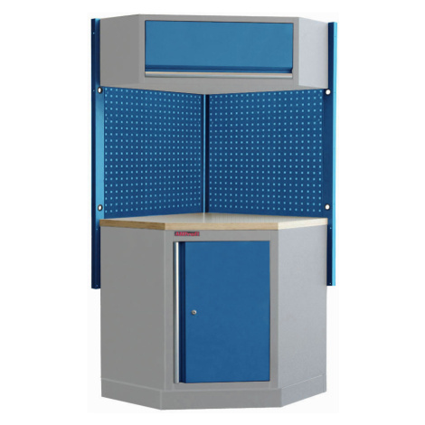 Rohová zostava PROFI BLUE dielenského nábytku - MTGS1302 AHProfi