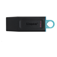 Kingston 64GB USB3.2 Gen 1 DataTraveler Exodia (Black + Teal)