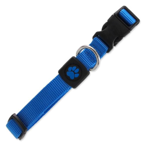 Obojok Active Dog Premium M modrý 2x34-49cm