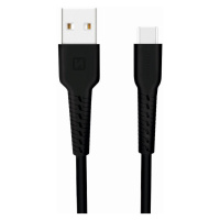 SWISSTEN DÁTOVÝ KÁBEL USB / USB-C 1,0 M ČIERNY