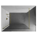 MEXEN/S - KIOTO Sprchová zástena WALK-IN 90x200 cm 8 mm, zlatá, transparent 800-090-101-50-00