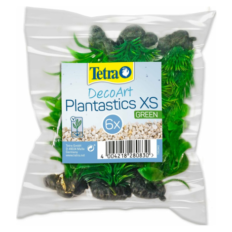 Dekorácia Tetra Rastlina Mix zelený XS 6ks
